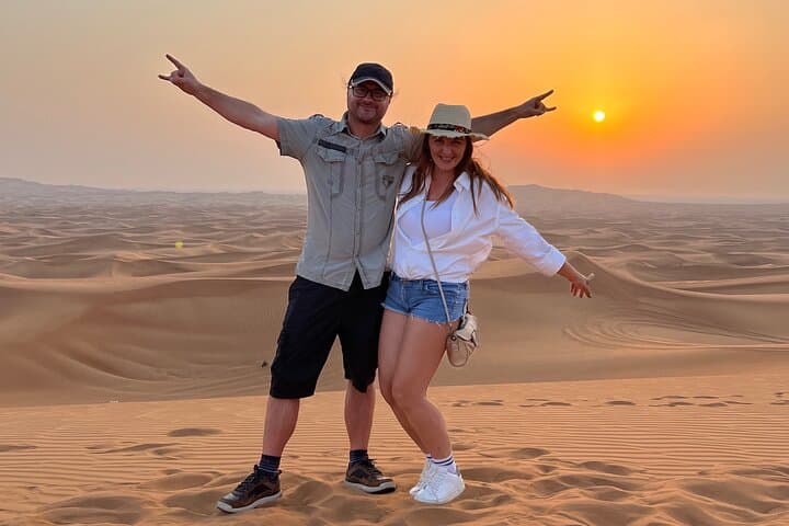 Private Dubai Desert Safari with Dune Bashing, Camel Ride & BBQ Dinner photo 2