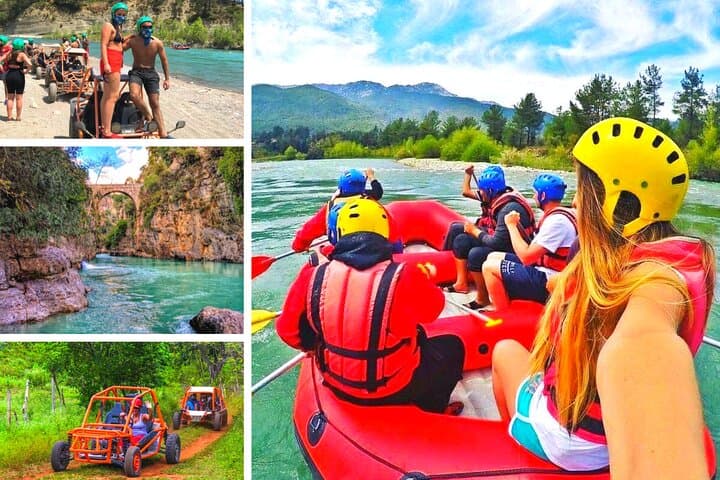 Antalya Buggy and Rafting Combo: Off-Road Thrills and River Rapids