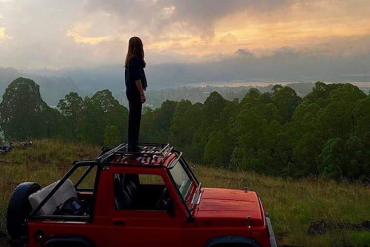 Mount Batur Jeep Sunrise & Overnight Glamping — No-Hike Sunrise in Kintamani photo 3