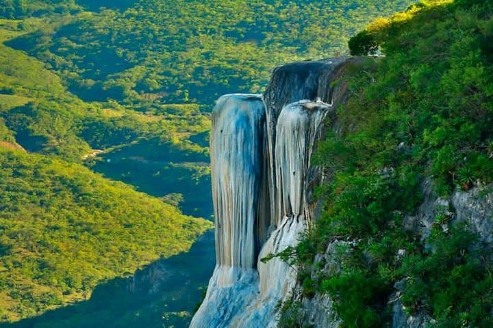 Hierve el Agua Full-Day Guided Tour — Petrified Waterfalls, Mitla & Mezcal from Oaxaca City