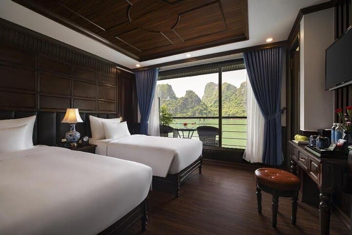 Halong Bay 2-Day Cruise from Hanoi — Sung Sot, Titov & Kayaking Adventure photo 4