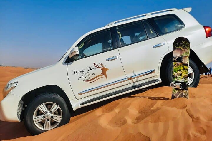 Evening Dubai Desert Safari: Dune Bashing, Camel Ride & BBQ Dinner photo 2