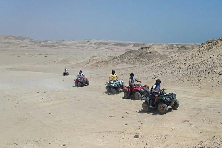 Makadi Bay 2-Hour Desert ATV Tour: Sandbanks, Cliffs & Secret Natural Beach photo 4