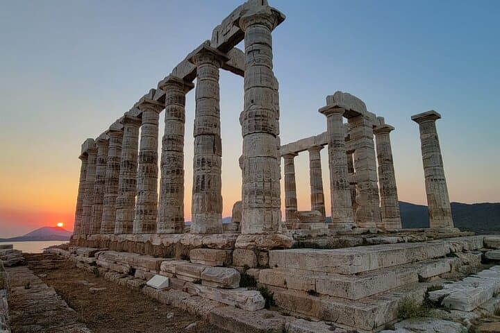 Cape Sounion & Temple of Poseidon Half-Day Private Tour from Athens