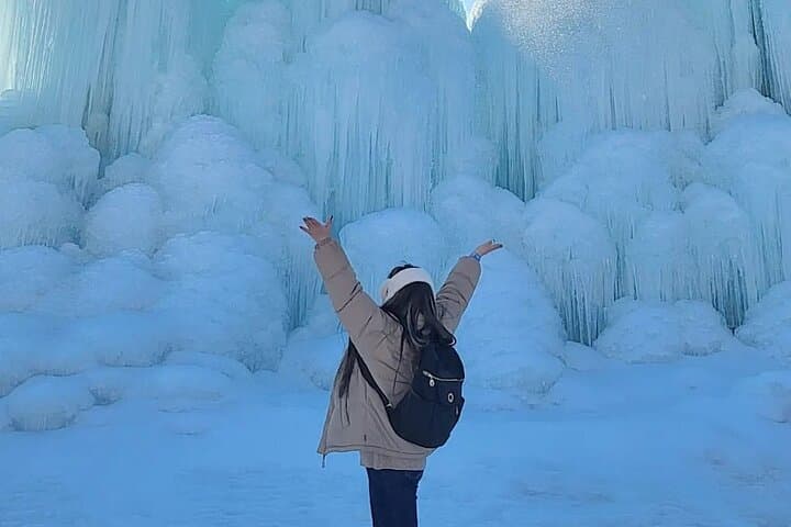 Frozen Ice Wall at Cheongyang Alps Village — Day Trip from Seoul photo 6