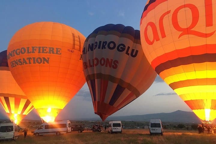 Cappadocia Hot Air Balloon Over Cat Valley — Sunrise Flight from Göreme