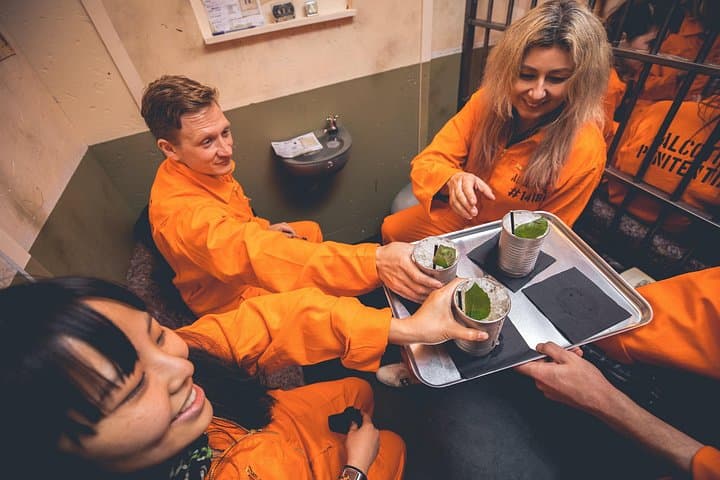 Alcotraz Prison Cocktail Experience Liverpool — Immersive Theatrical Speakeasy on Seel Street