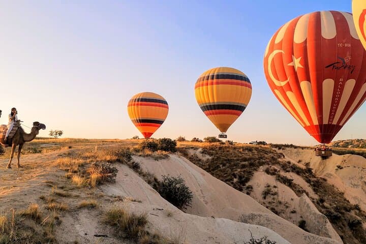 Sunrise Camel Ride in Cappadocia: Balloons, Valleys & Ancient Trails photo 6