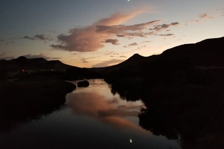 Night Hike to Las Vegas Strip View from Lake Las Vegas photo 3