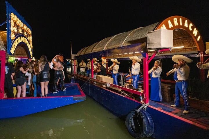 Night at Xoximilco Cancun: Mariachi, Trajineras & Canal Party Experience photo 5