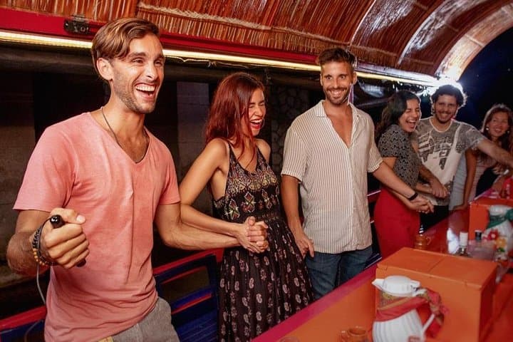 Night at Xoximilco Cancun: Mariachi, Trajineras & Canal Party Experience photo 2