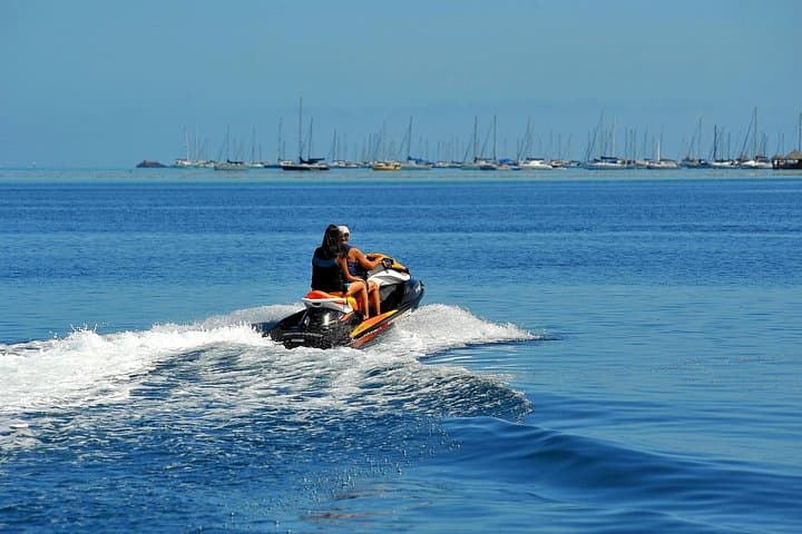Tahiti Jet Ski Lagoon Ride — 1-Hour Guided Adventure from Papeete photo 4
