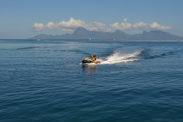 2-Hour Jet Ski Adventure in Puna'auia — Explore Tahiti's Turquoise Lagoon photo 6