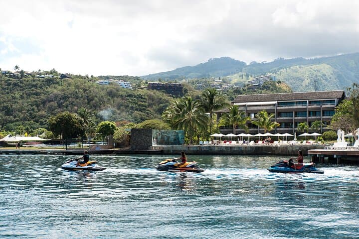 2-Hour Jet Ski Adventure in Puna'auia — Explore Tahiti's Turquoise Lagoon photo 5