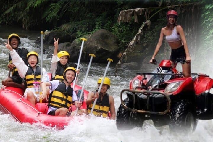 Bali Triple Adventure: ATV Through Gorilla Cave and Ayung River Rafting photo 2
