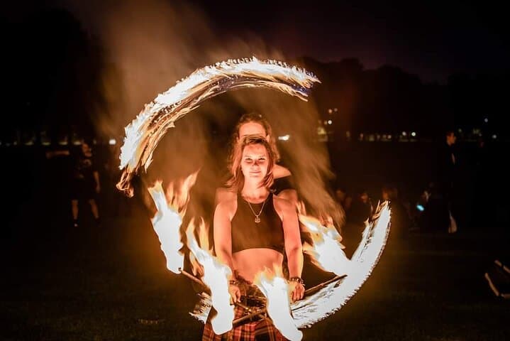 Fire Dancing in Edinburgh: Hands-On Fire Performance Workshop with Iga