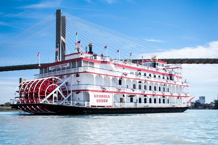 Savannah Riverboat Lunch Cruise: Historic Harbor Views & Southern Buffet