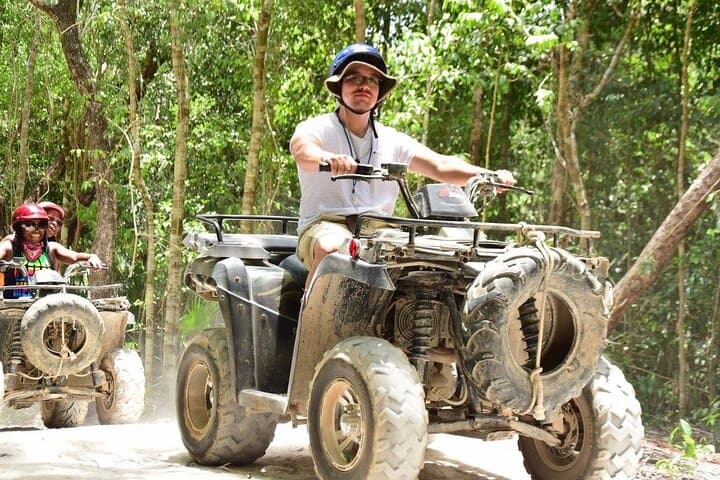 Mayan Jungle Adventure: ATV, Zipline, Horseback & Cenote Tour from Cancun photo 2