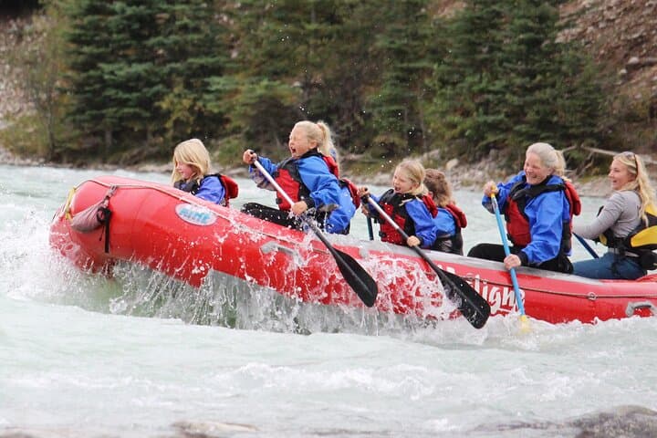 Athabasca Expressway: Jasper Class II Whitewater Rafting on the Athabasca River