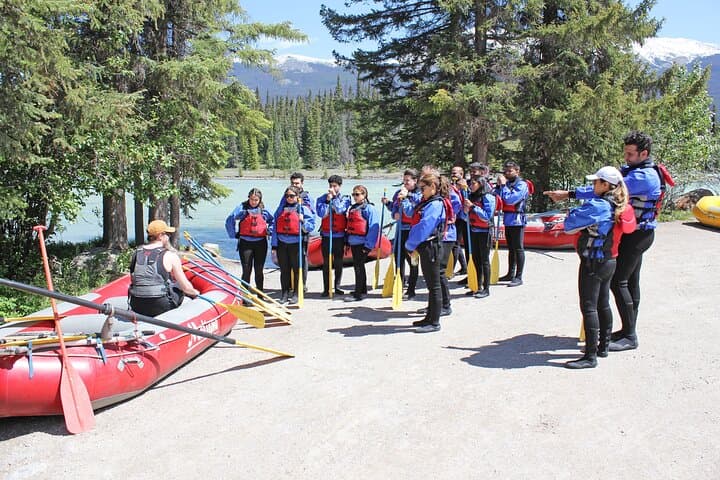 Athabasca Expressway: Jasper Class II Whitewater Rafting on the Athabasca River photo 4