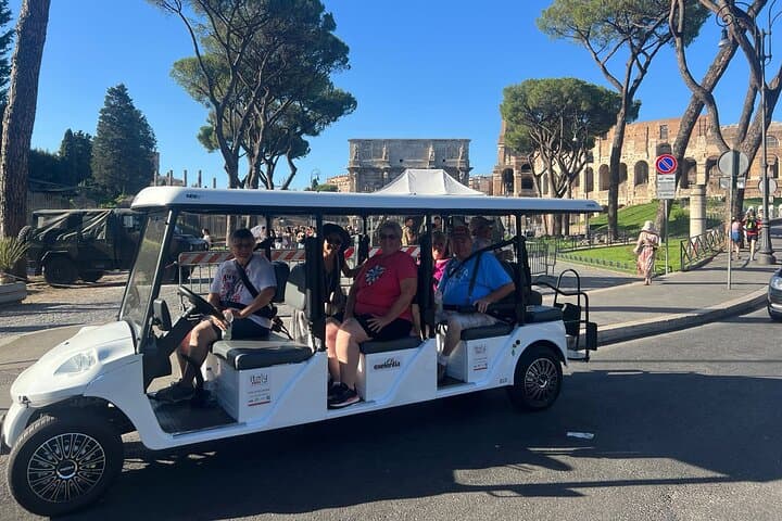 Private Rome Golf Cart Tour — Catacombs, Pantheon & Piazza Navona
