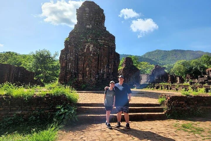 My Son Sanctuary Morning Tour: Avoid Crowds & Return by Private Boat from Hoi An