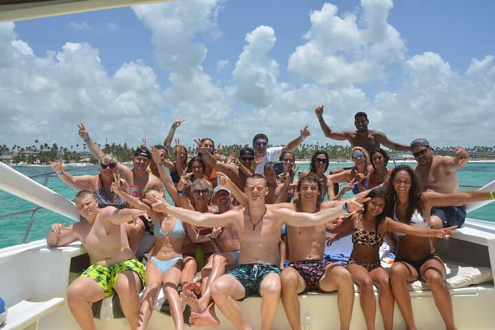 Private Catamaran Booze Cruise & Snorkel in Punta Cana: Sandbar Swimming and Open Bar photo 3