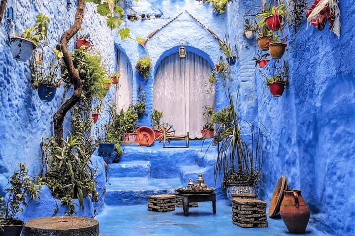 Casablanca to Chefchaouen: Private 2-Day Blue Medina & Rif Mountains Escape