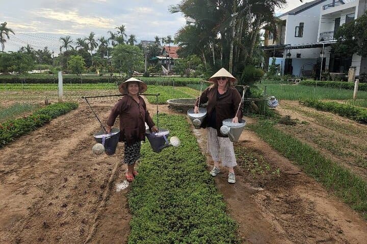 Hoi An Countryside & Cam Thanh Basket Boat Private Tour — Farm Life, Buffalo Ride & Cultural Gallery