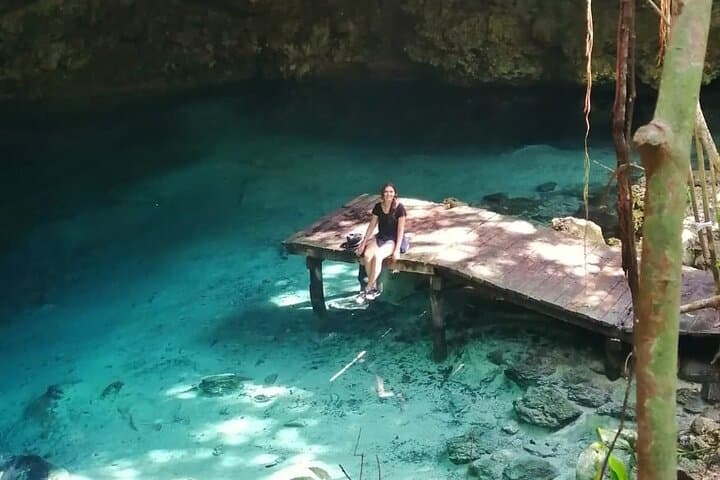 Jungle Bike Tour to a Hidden Cenote from Playa del Carmen: Ride, Swim, Discover photo 3