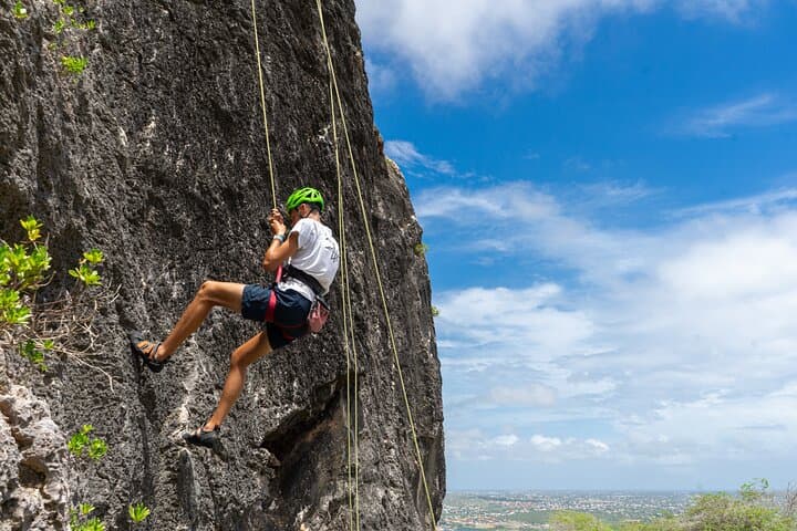Conquer Curaçao’s Tafelberg: Half-Day Rock Climbing Adventure