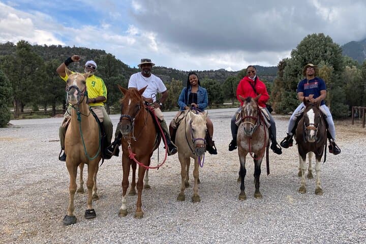 Las Vegas Mountain Horseback Riding Adventure on Mount Charleston photo 5