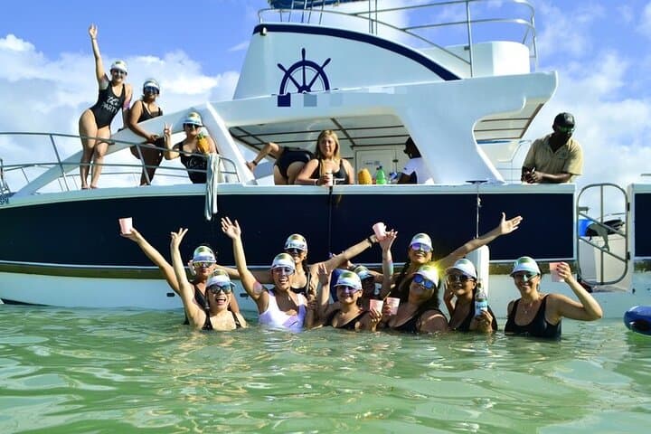 Punta Cana Private VIP Catamaran Charter: Reef Snorkel, Virgin Beach & Natural Pool photo 6