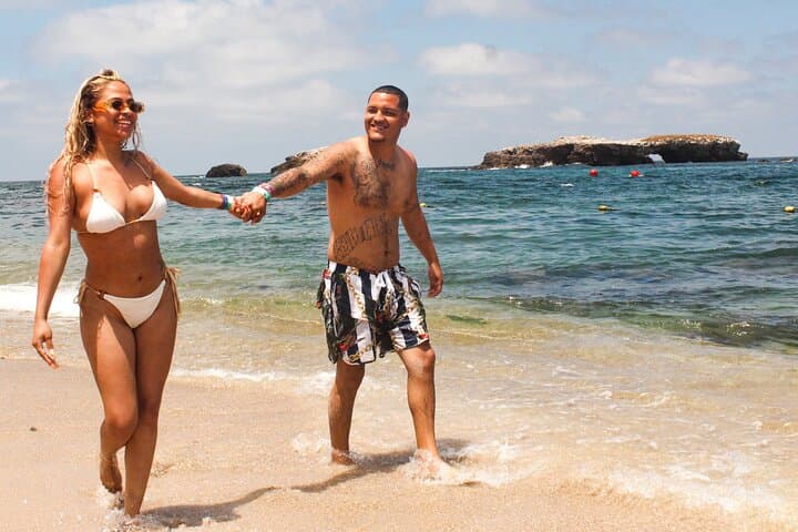Catamaran to Islas Marietas: Snorkel, Paddleboard & Hidden Beach Tour from Puerto Vallarta
