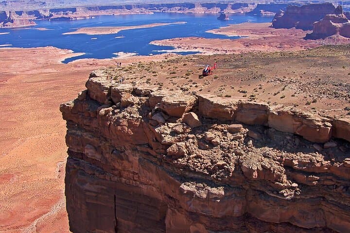 Tower Butte Helicopter Tour — Page AZ Aerial Landing over Lake Powell & Horseshoe Bend photo 4