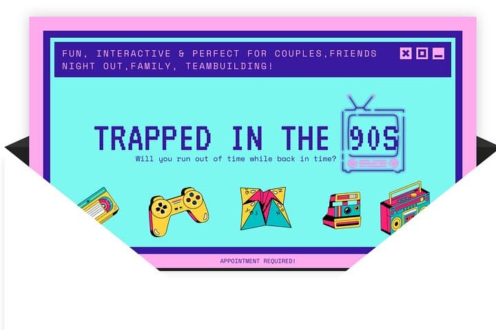 Trapped from the Future: Tampa 80s & 90s Escape Rooms Experience photo 2