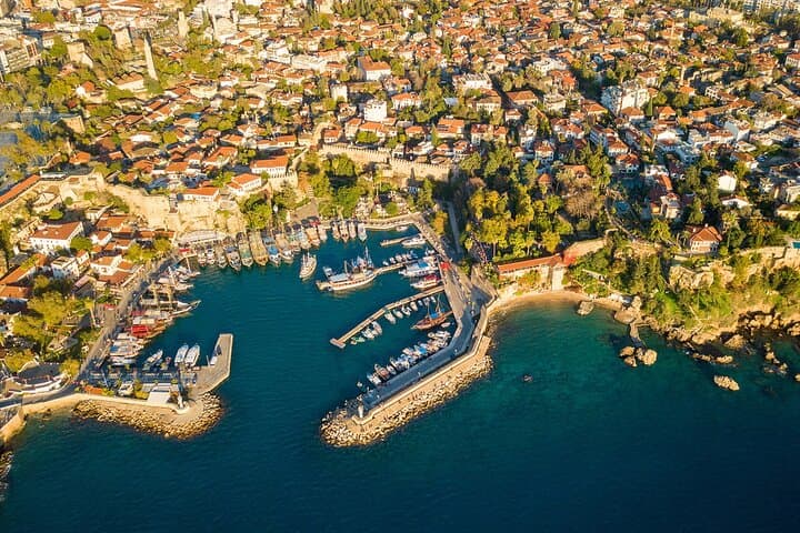 Antalya Full-Day: Waterfalls, Cable Car, Old Town Stroll & Marina Boat Tour