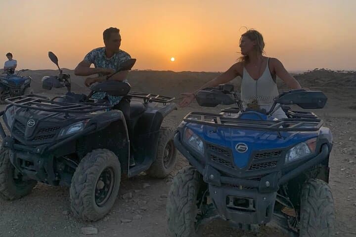 Quad Biking in Agafay Desert near Marrakech: Sunset ATVs & Berber Tea photo 3