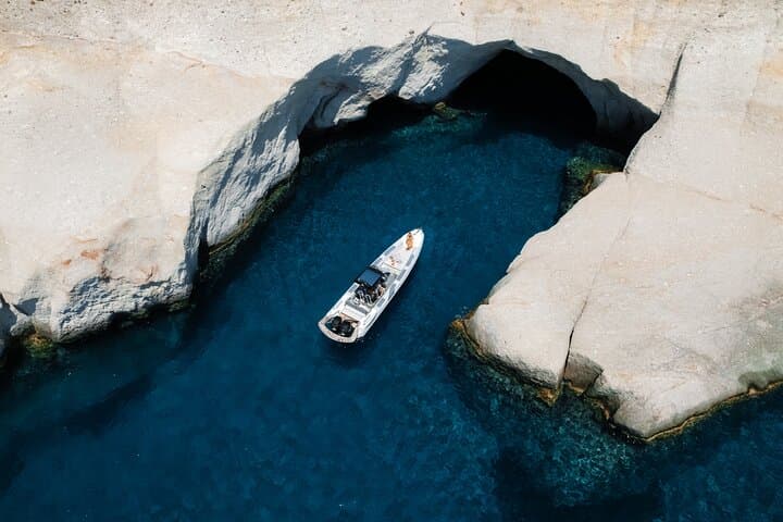 Kleftiko Rib Cruise from Adamas: Half-Day Small-Group Motorboat Adventure in Milos photo 4