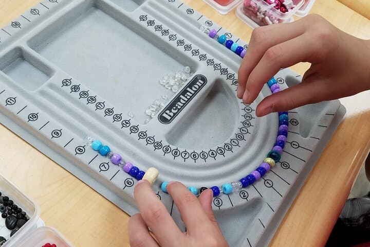 Bead Necklace Making Class in Newark — Beginner Jewelry Workshop & DIY Necklace Design photo 2