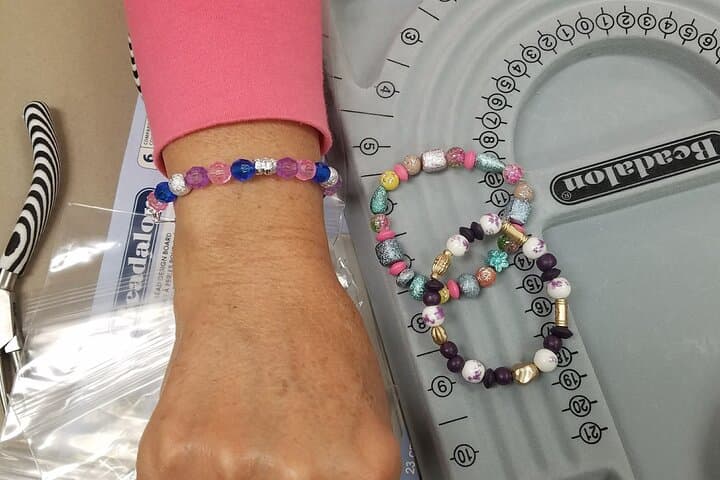 Beginner Bead Bracelet Class in Newark — Make Two Custom Bracelets in 90 Minutes