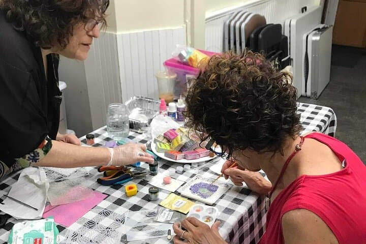 Polymer Clay Necklace Workshop in Newark — Make Your Own Pendant photo 5