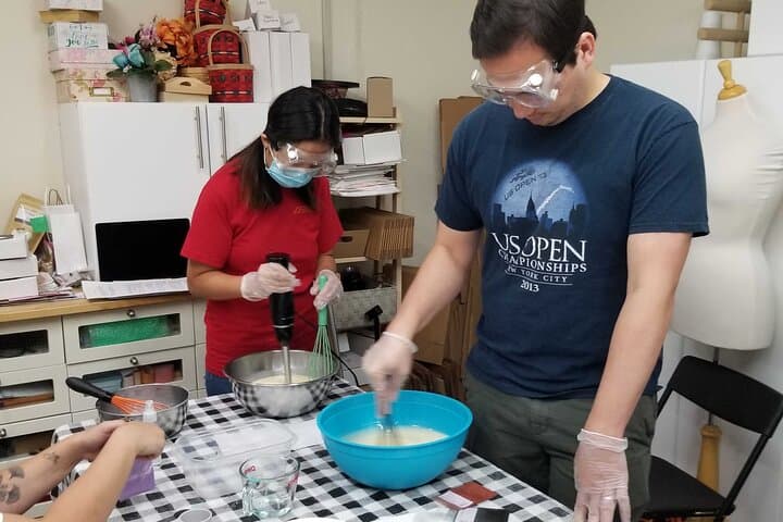 Cold Process Soap Making Class in Newark — Make Your Own Natural Bars photo 6