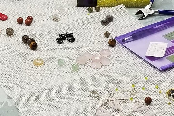 Make a Wire-Wrapped Tree of Life Necklace in Newark: Gemstone Jewelry Class photo 4