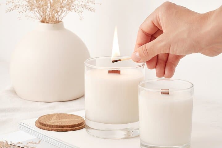Wood Wick Candle Making Class in Newark — Hands-On Soy Candle Workshop