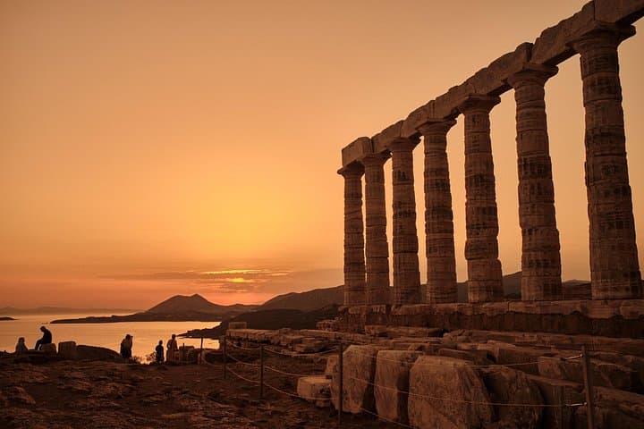 Sunset at Cape Sounion: Temple of Poseidon Small Group Tour from Athens photo 2
