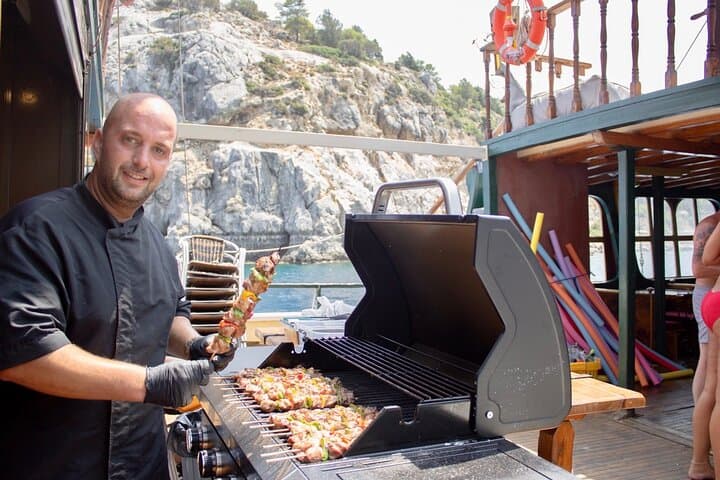 Rhodes Sun & Sea 6‑Hour All‑Inclusive Swimming Cruise with Greek BBQ & Snorkeling photo 4