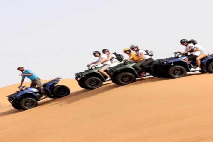 Sunset ATV Adventure at the Giza Pyramids with Private Cairo Pickup photo 3
