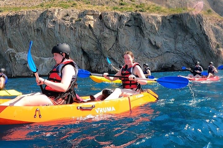 Kayak to Cova dels Coloms from Platja Mascarat: Altea Sea Cave & Snorkel Tour photo 2