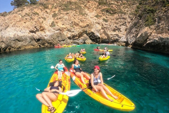 Kayak and Snorkel the Cliffs of Maro-Cerro Gordo: Nerja Coastal Excursion photo 1